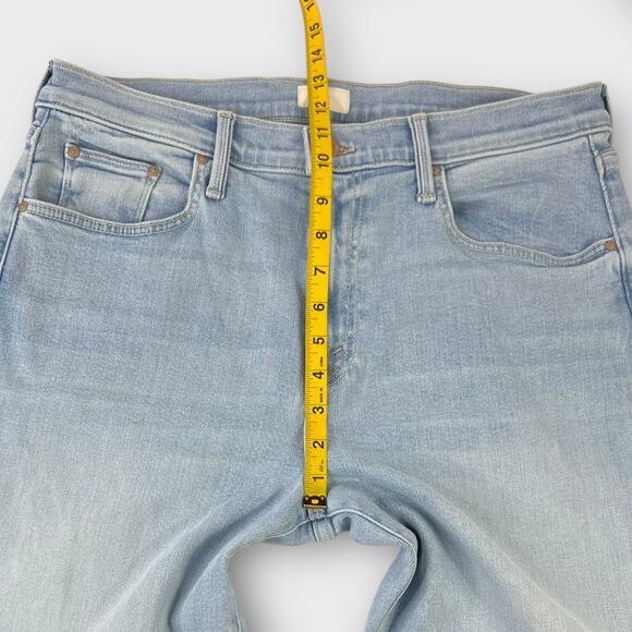 MOTHER The Mid Rise Rambler Zip Ankle in Balls in Your Court Size 33 - Picture 9 of 9